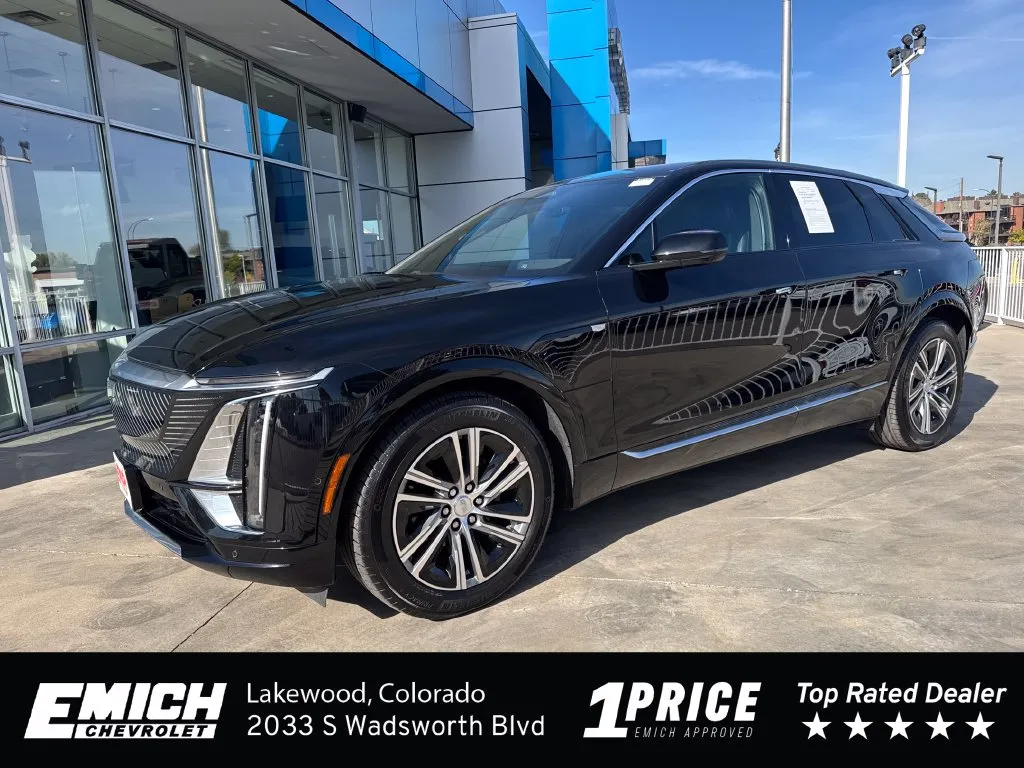 Black 2024 Cadillac LYRIQ Luxury for sale in Lakewood, CO