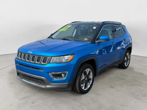 Blue 2019 JEEP COMPASS LIMITED for sale in Kansas City, MO