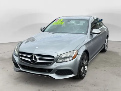 Gray 2015 MERCEDES-BENZ C-CLASS C300 for sale in Kansas City, MO