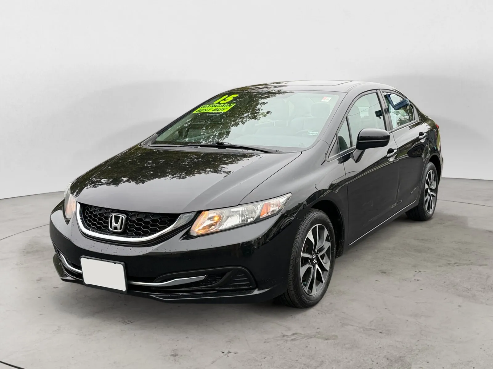 Black 2015 HONDA CIVIC EX for sale in Kansas City, MO