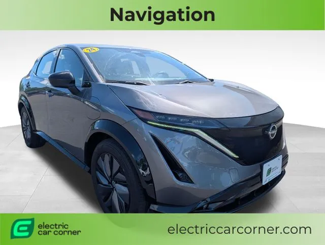 Gray 2024 Nissan Ariya EVOLVE+ e-4ORCE for sale in Farmington, NY