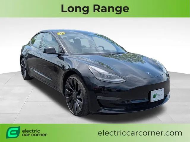 Black 2022 Tesla Model 3 Performance for sale in Farmington, NY