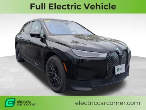 Black 2023 BMW iX xDrive50 for sale in Farmington, NY
