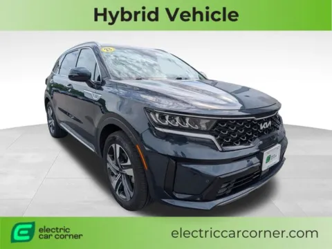 Blue 2023 Kia Sorento Hybrid EX for sale in Farmington, NY