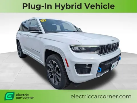 White 2023 Jeep Grand Cherokee Overland 4xe for sale in Farmington, NY