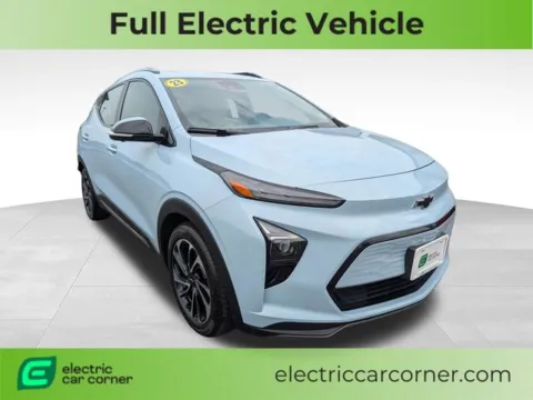 Blue 2023 Chevrolet Bolt EUV Premier for sale in Farmington, NY