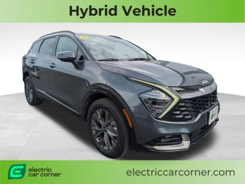Gray 2025 Kia Sportage Hybrid SX-Prestige for sale in Farmington, NY