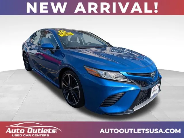 Blue 2018 Toyota Camry XSE V6 for sale in Farmington, NY