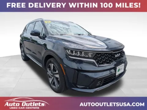 Blue 2023 Kia Sorento Hybrid EX for sale in Farmington, NY