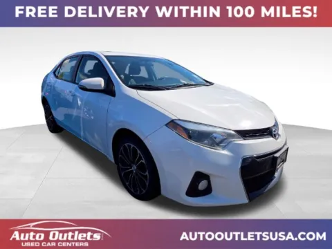 White 2014 Toyota Corolla S Plus for sale in Farmington, NY