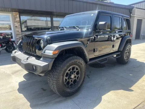 Black 2022 Jeep Wrangler Unlimited Sport S for sale in River Falls, WI