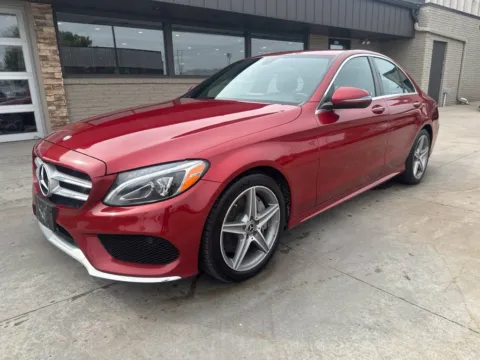 Red 2017 Mercedes-Benz C-Class C 300 for sale in River Falls, WI