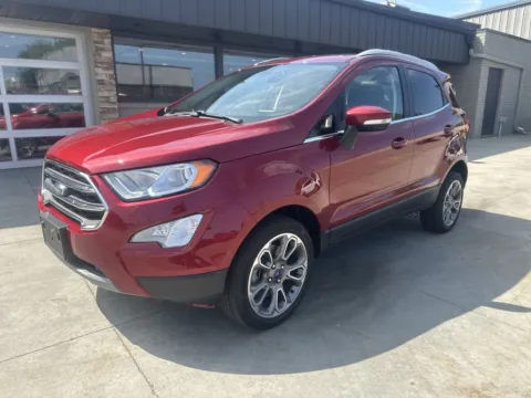 Red 2021 Ford EcoSport Titanium for sale in River Falls, WI