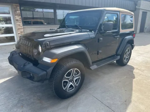 Black 2020 Jeep Wrangler Black & Tan for sale in River Falls, WI