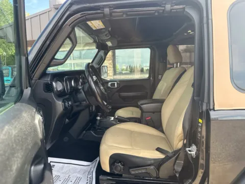 Another view of 2020 Jeep Wrangler Black & Tan for sale in River Falls, WI at River Falls Sales and Sport