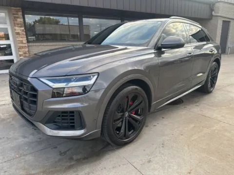 Gray 2019 Audi Q8 3.0T Premium Plus for sale in River Falls, WI