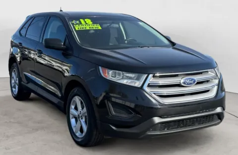 Black 2018 FORD EDGE SE for sale in Kansas City, MO