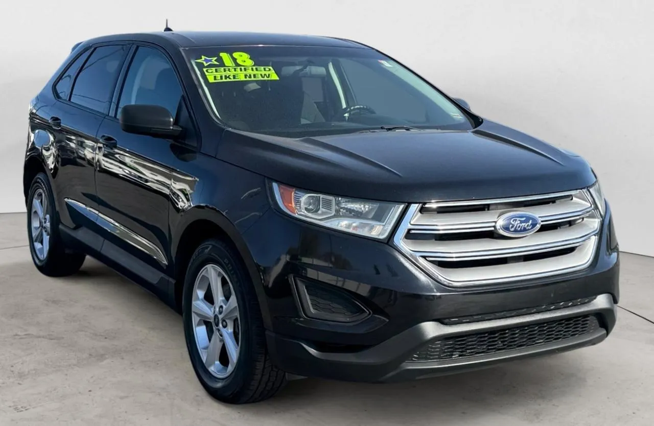 Black 2018 FORD EDGE SE for sale in Kansas City, MO