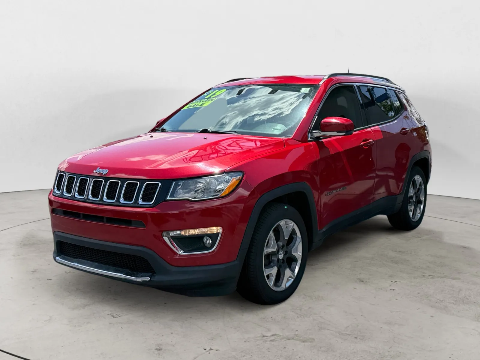 Red 2019 JEEP COMPASS LIMITED for sale in Kansas City, MO