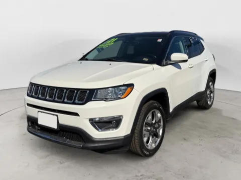 White 2021 JEEP COMPASS LIMITED for sale in Kansas City, MO
