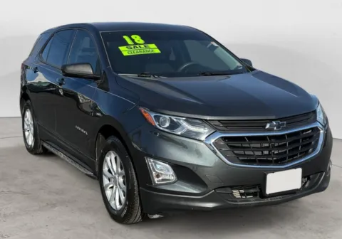 Gray 2018 CHEVROLET EQUINOX LS for sale in Kansas City, MO