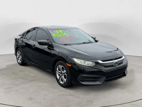 Another view of 2018 HONDA CIVIC LX for sale in Kansas City, MO at The Big Lot - Car Credit