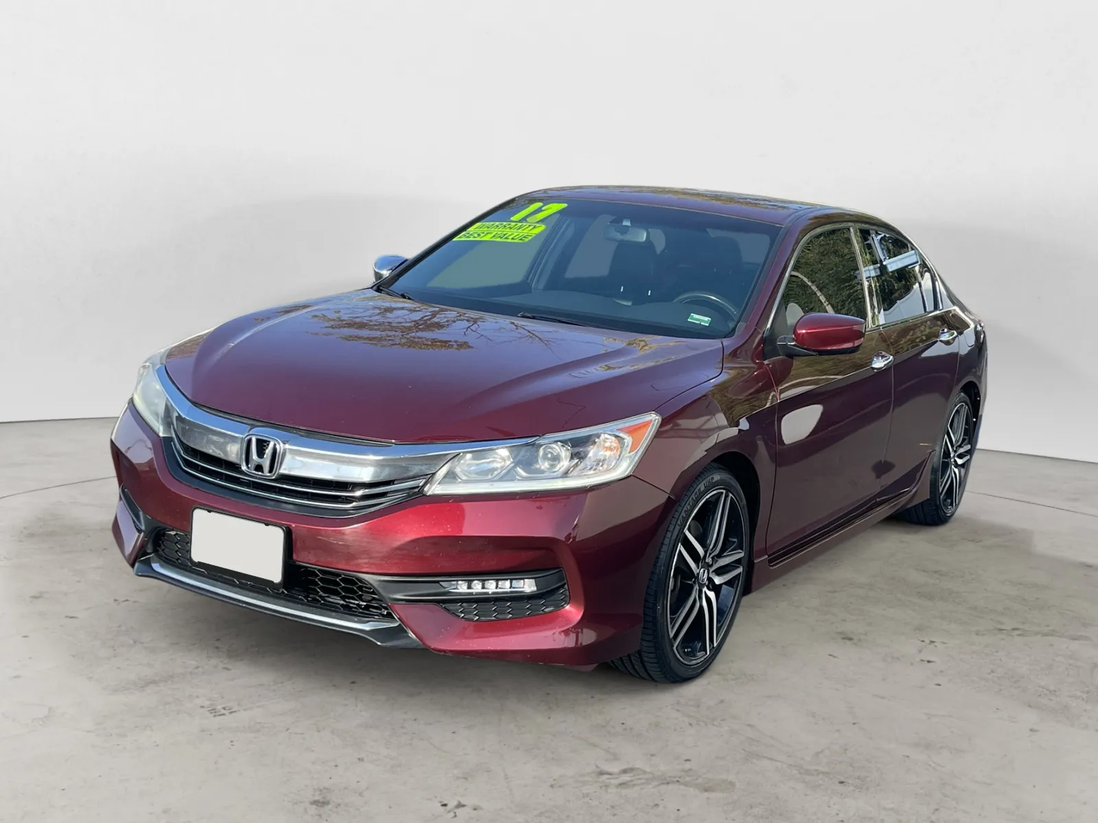 Red 2017 HONDA ACCORD SPORT SE for sale in Kansas City, MO