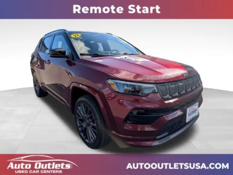 Red 2022 Jeep Compass Limited for sale in Webster, NY