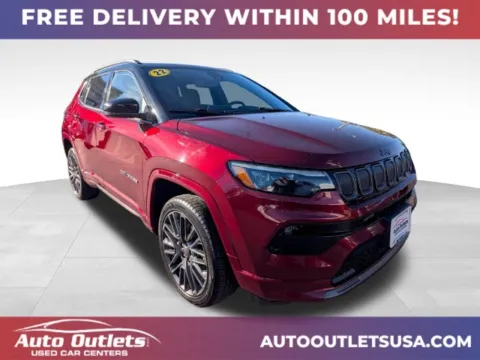 Red 2022 Jeep Compass Limited for sale in Webster, NY