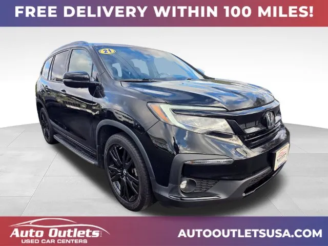 Black 2021 Honda Pilot Black Edition for sale in Webster, NY