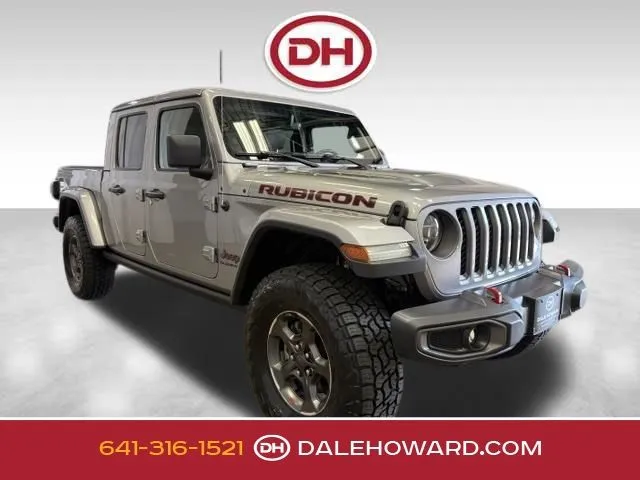 Silver 2020 Jeep Gladiator Rubicon for sale in Iowa Falls, IA