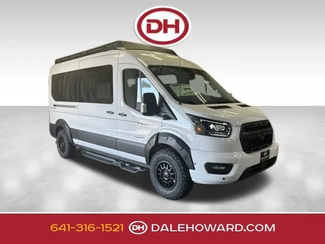 White 2026 Ford Transit Explorer Limited High Roof AWD Trail Edition for sale in Iowa Falls, IA