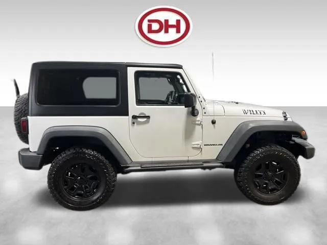 Used 2016 Jeep Wrangler Willys Wheeler with VIN 1C4AJWAG7GL129538 for sale in Iowa Falls, IA
