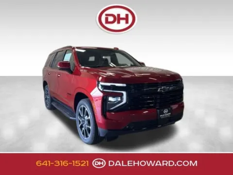 Red 2026 Chevrolet Tahoe RST for sale in Iowa Falls, IA