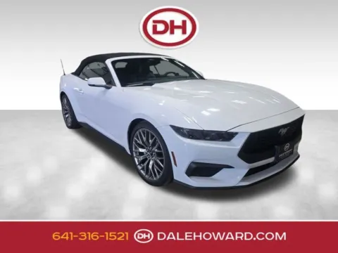 White 2026 Ford Mustang EcoBoost Premium for sale in Iowa Falls, IA