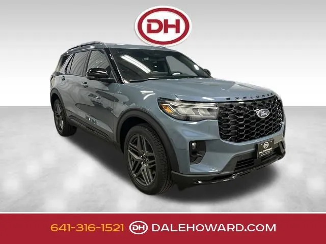 Blue 2026 Ford Explorer ST-Line for sale in Iowa Falls, IA