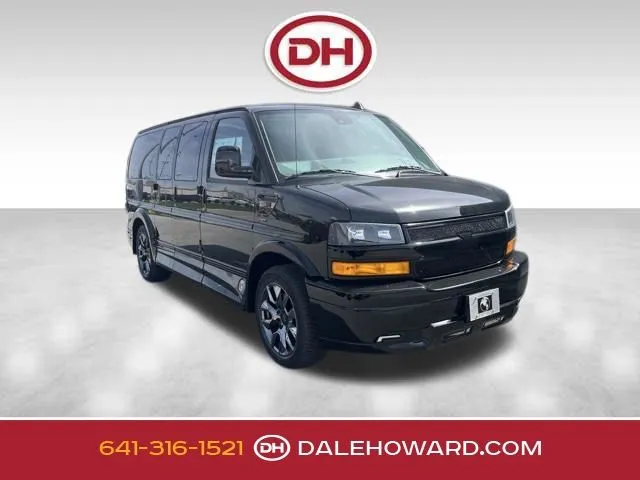 Black 2026 Chevrolet Express 2500 Explorer Conversion AWD 7 Passenger for sale in Iowa Falls, IA