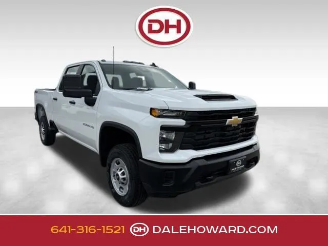 White 2026 Chevrolet Silverado 2500 HD Work Truck for sale in Iowa Falls, IA