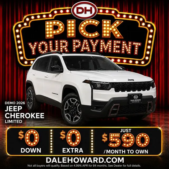 White 2026 Jeep Cherokee Limited for sale in Iowa Falls, IA