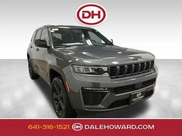 Gray 2026 Jeep Grand Cherokee Limited for sale in Iowa Falls, IA