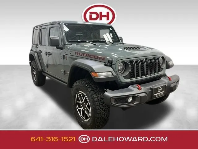 Gray 2026 Jeep Wrangler Rubicon for sale in Iowa Falls, IA