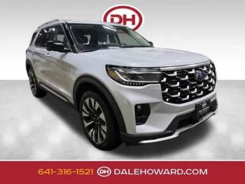 White 2026 Ford Explorer Platinum for sale in Iowa Falls, IA