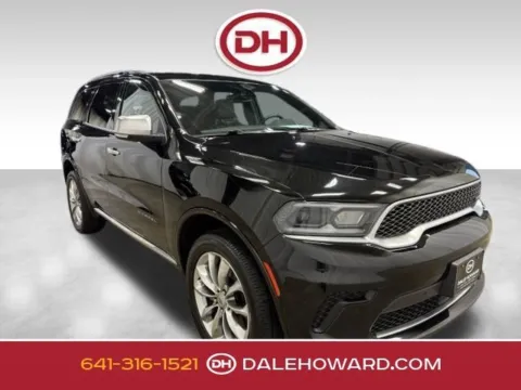 Black 2024 Dodge Durango Citadel for sale in Iowa Falls, IA