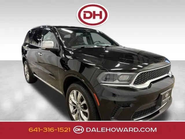 Black 2024 Dodge Durango Citadel for sale in Iowa Falls, IA