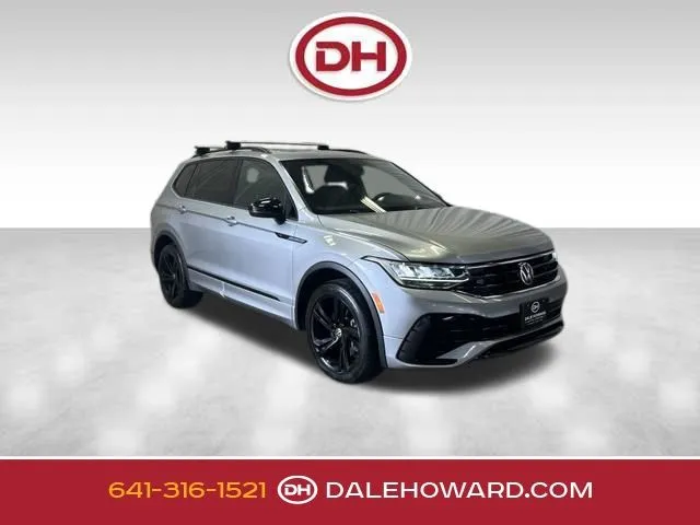 Silver 2023 Volkswagen Tiguan 2.0T SE R-Line Black for sale in Iowa Falls, IA