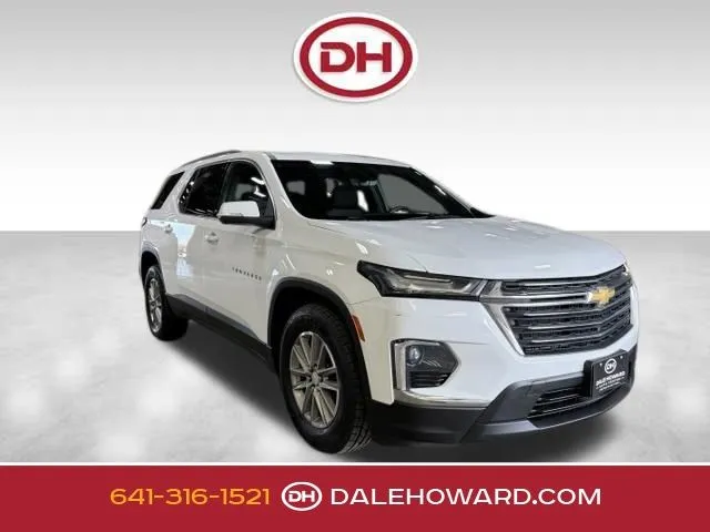 White 2023 Chevrolet Traverse LT for sale in Iowa Falls, IA