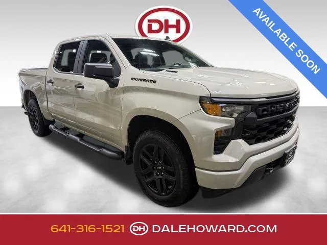White 2026 Chevrolet Silverado 1500 Custom for sale in Iowa Falls, IA
