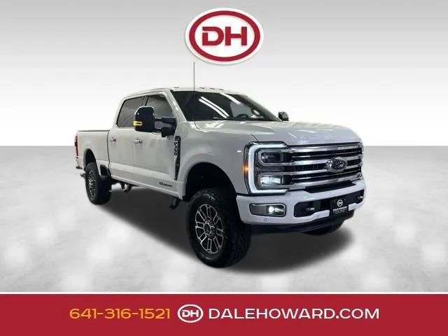 White 2024 Ford F-350SD Limited for sale in Iowa Falls, IA
