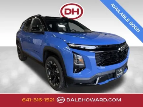 Blue 2027 Chevrolet Equinox RS for sale in Iowa Falls, IA
