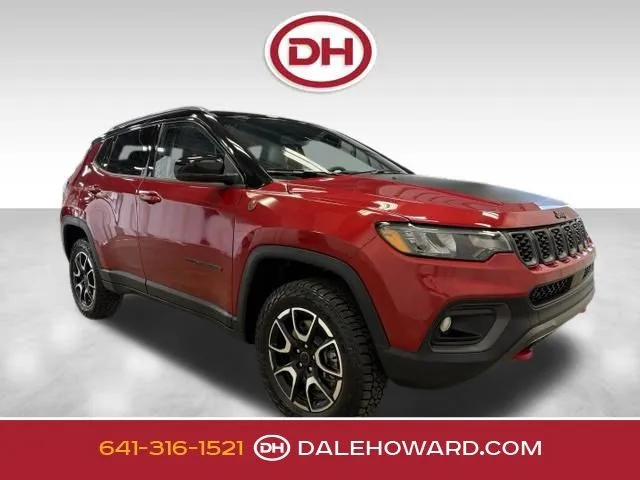Red 2025 Jeep Compass Trailhawk for sale in Iowa Falls, IA
